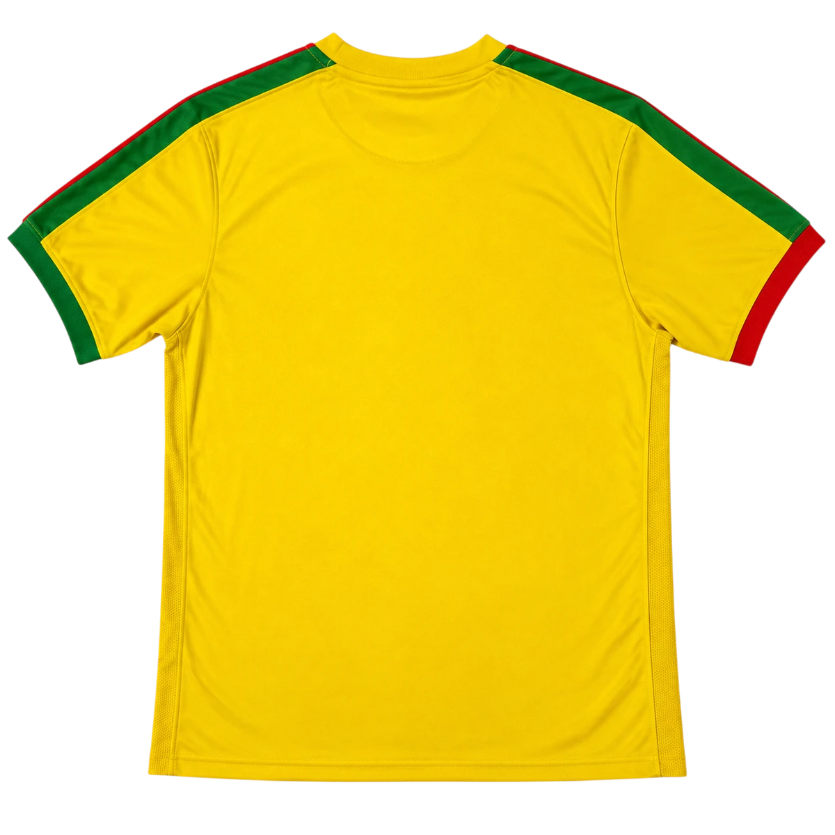Sarı-Kırmızı-Yeşil Futbol Forması - Arka