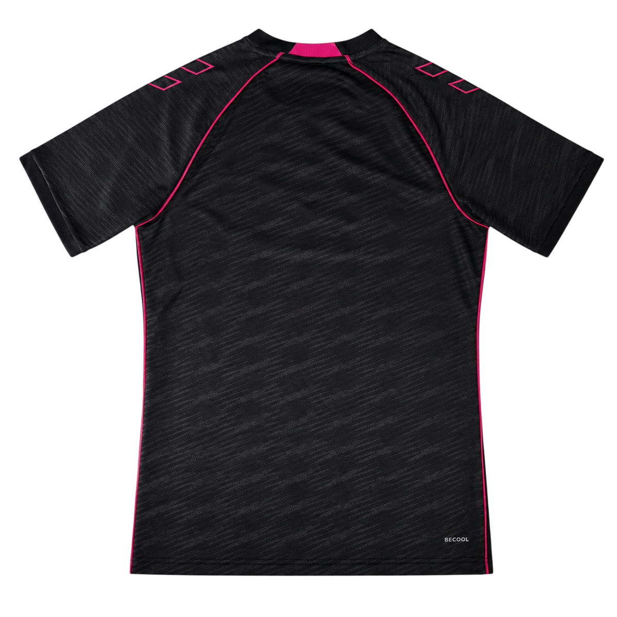 Siyah-Pembe Futbol Forması - Arka