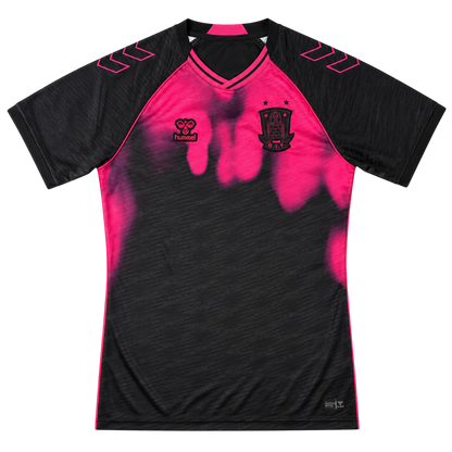 Siyah-Pembe Futbol Forması - Ön