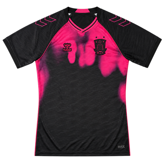 Siyah-Pembe Futbol Forması - Ön