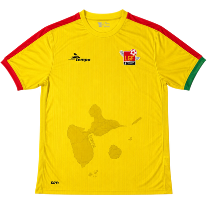 Sarı-Kırmızı-Yeşil Futbol Forması - Ön