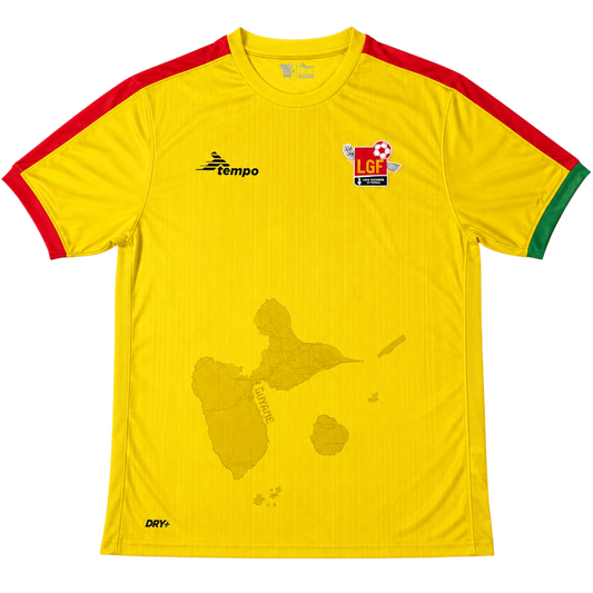 Sarı-Kırmızı-Yeşil Futbol Forması - Ön