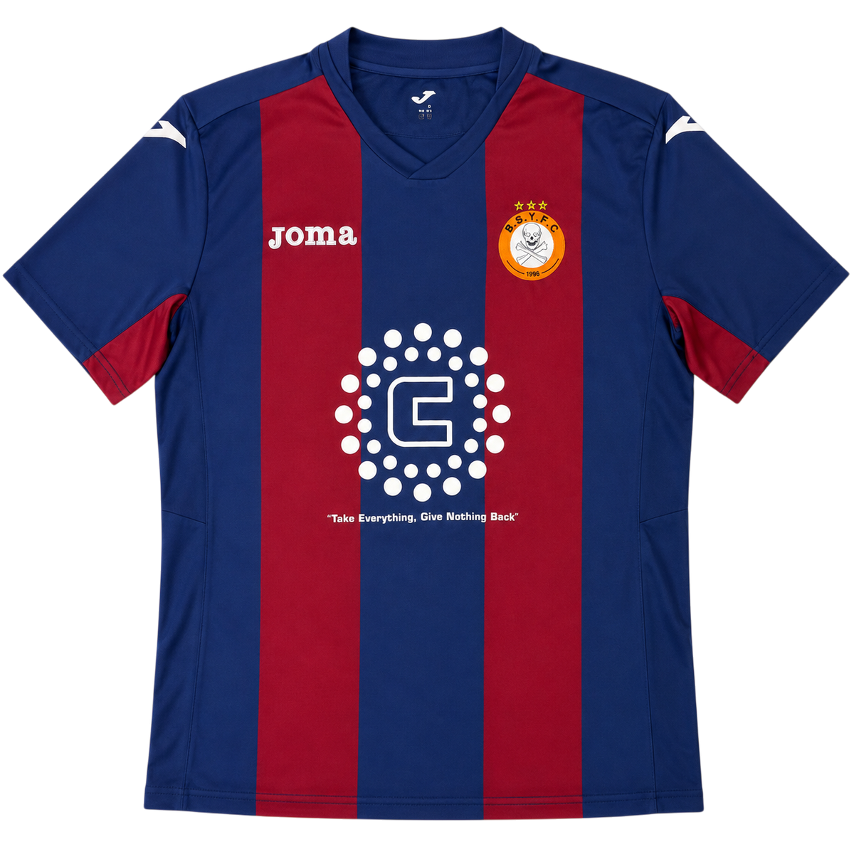 Lacivert-Bordo Futbol Forması - Ön